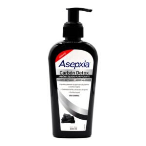 Jabon Liquido Asepxi Carbon 200 Ml (Sf)