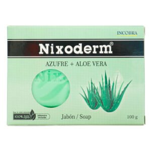 Jabon Nixoderm Azufre Aloe Vera 100 Gr