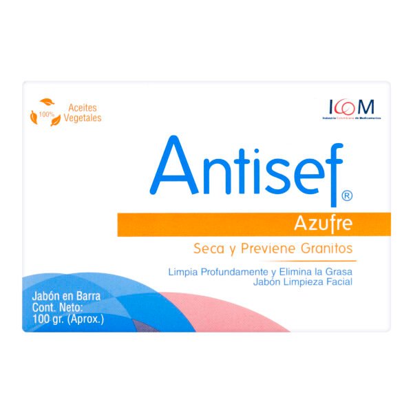 Jab Antisef Antiacne Azufre 100 Gr Icom