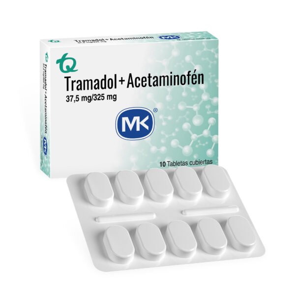 Tramadol 37.5 Mg+Acetam.325 Mg 10 Tbs Mk