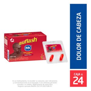 Ibuflash Forte 400 Mg 24 Capsulas
