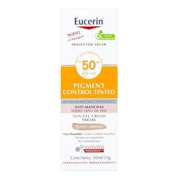 Eucerin Solar Fps50 Tono Medio 50ml(Pae)