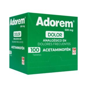 Adorem Acetaminofen 500 Mg 100 Tbs