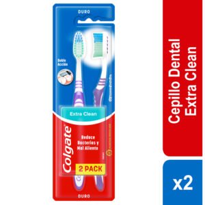 2 Cep.Colgate Extra Clean Duro P.E