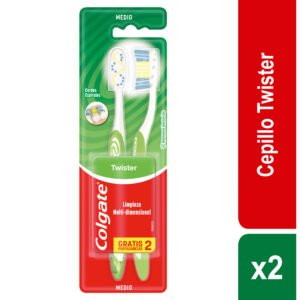 2 Cep.Colgate Twister Gts 2 Port.Cabezas