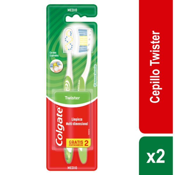 2 Cep.Colgate Twister Gts 2 Port.Cabezas