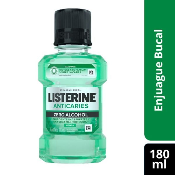 Listerine Anticaries Zero 180 Ml