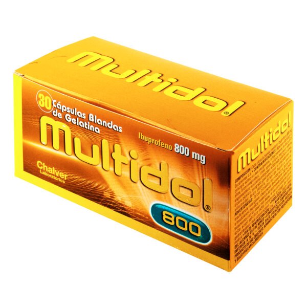 Multidol 800 Mg 30 Cap.Blanda Gelatinosa