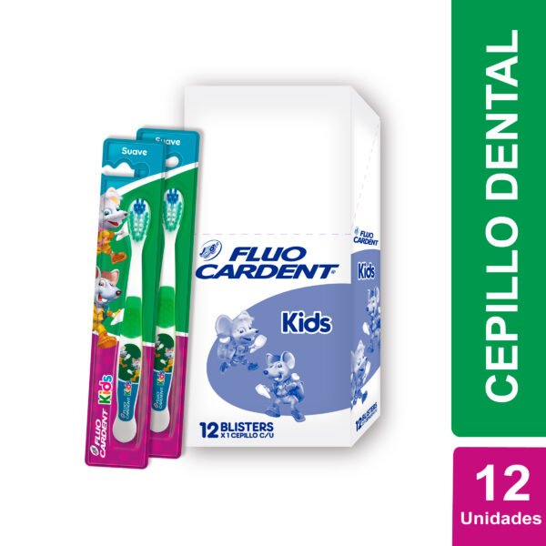 producto2154 Cepillo Dental.Kisd Fluocardent