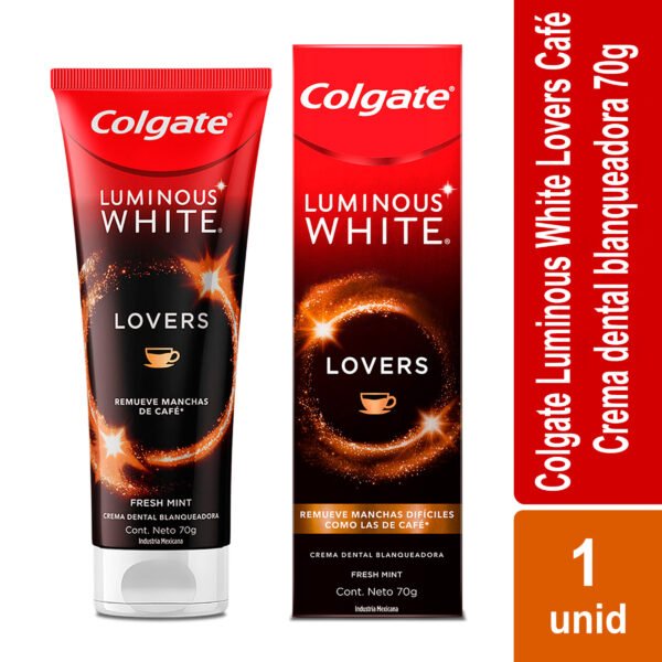 producto2183 Cre.Colgate Luminous Whi.Lovers Cafe 70g