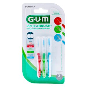 Cepillo Inter. Gum 0.8-1.1-1.6 Mm 3 Und