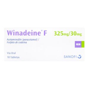Winadeine F 325/30 Mg 10 Tabletas