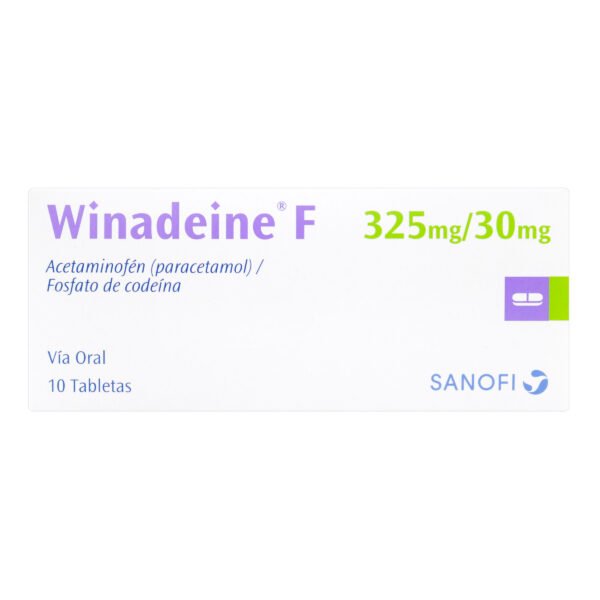 Winadeine F 325/30 Mg 10 Tabletas