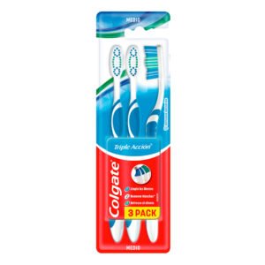 3 Cep.Colgate Triple Accion Medio Em. Ec