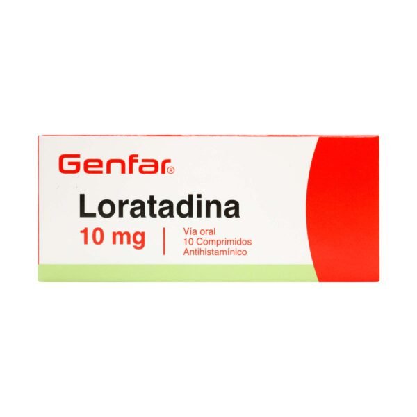 Loratadina 10 Mg 10 Tabletas Gf