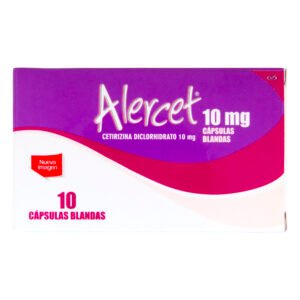 Alercet 10 Mg 10 Tabletas (3%+)(Pae)