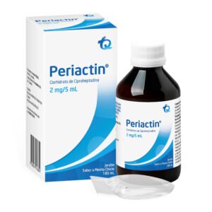 Periactin 2 Mg/5 Ml Menta Chicle 180 Ml