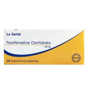 Fexofenadina Clorhidrato 120mg 10 Tbs Ls