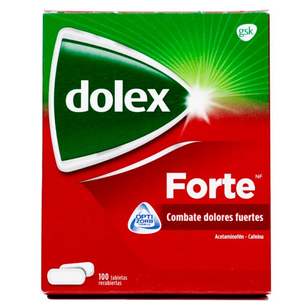 Dolex Forte 500 Mg 100 Tbs