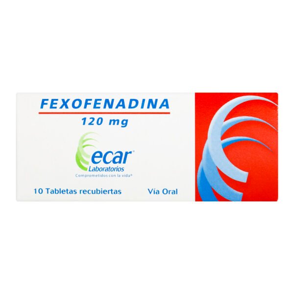 Fexofenadina 120 Mg 10 Tbs Ec