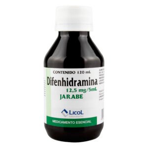 Difenhidramina Jarabe 120 Ml Lc