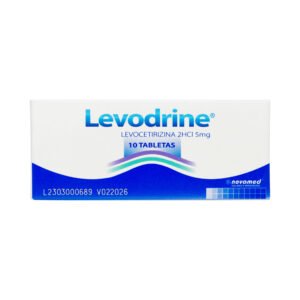 Levodrine Levocetirizina 5 Mg 10 Tbs