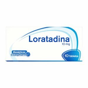 Loratadina 10 Mg 10 Tabletas