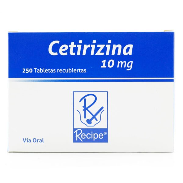 Cetirizina 10 Mg 250 Tabletas Rc