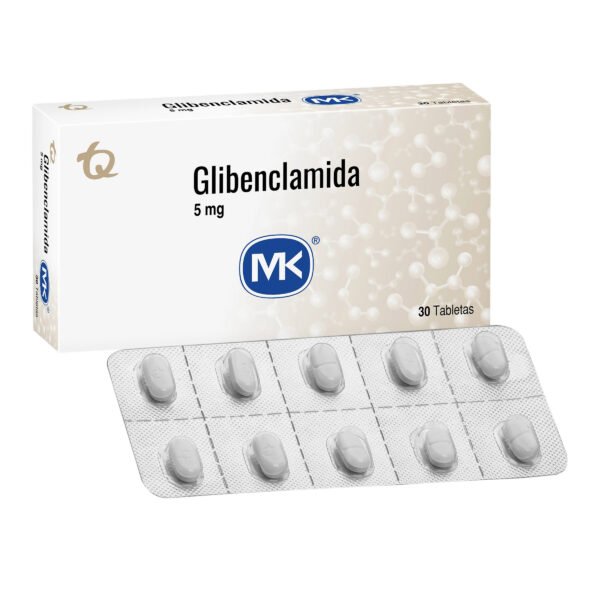 Glibenclamida 5 Mg 30 Tbs Mk