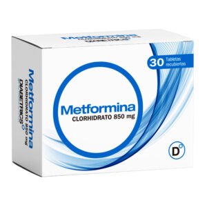 Metformina 850 Mg 30 Tabletas Pc
