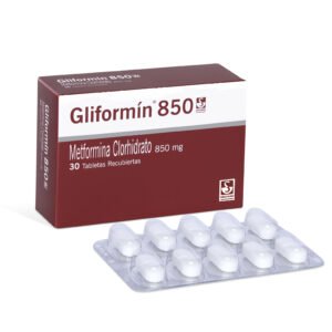Gliformin Metformina 850 Mg 30 Tab (Pb)