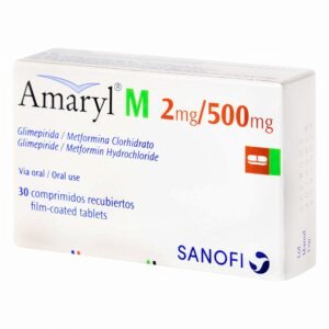 Amaryl M 2 Mg/500 Mg 30 Comp