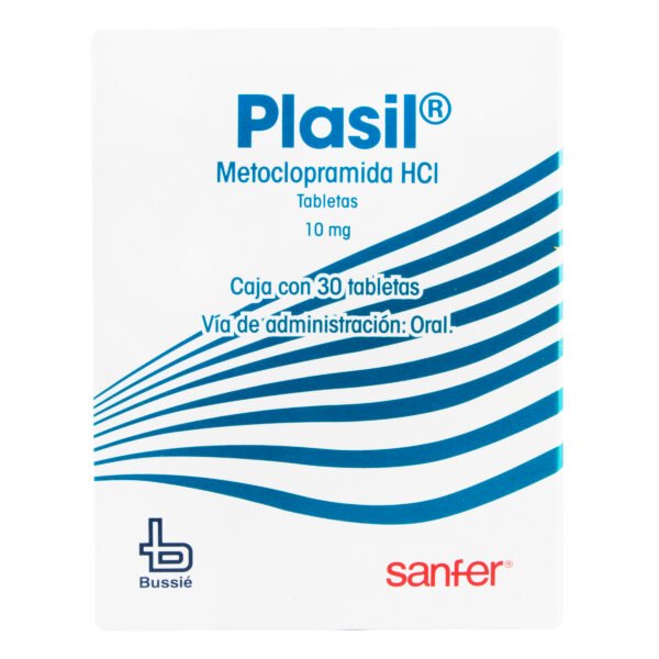 producto2479 Plasil 10 Mg 30 Tabletas
