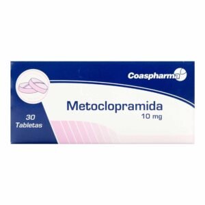 Metoclopramida 10 Mg 30 Tabletas