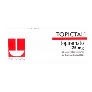 Topictal 25 Mg 28 Tabletas (P)13762(Sc)