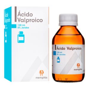 Acido Valproico 5% Jarabe 120 Ml Mp
