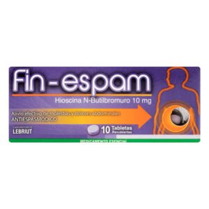 Fin - Espam 10 Mg 10 Tabletas