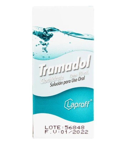 Tramadol Clorhidra 100 Mg Gotas 10 Ml Lp