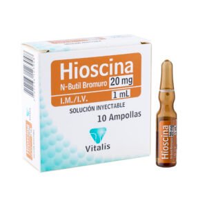 Nbutil Bromuro 20 Mg/1 Ml 10 Ampollas Vt