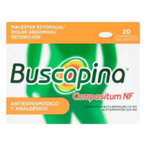 Buscapina Nf Compositum 325/10 Mg 20 Tbs