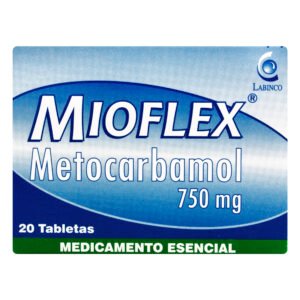 Mioflex 750 Mg 20 Tabletas