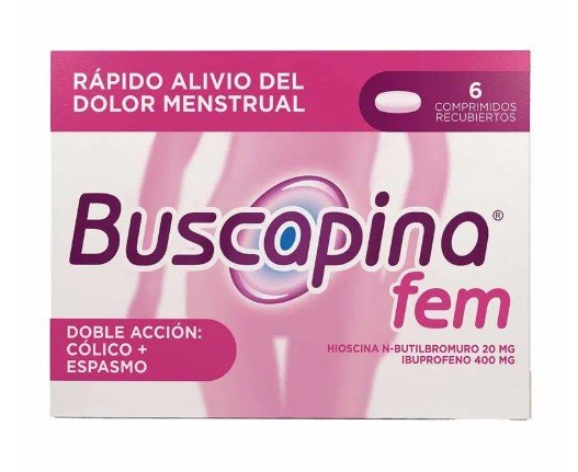 Buscapina Fem 6 Tabletas
