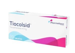 Tiocolsid 4 Mg 20 Tabletas(3%+)