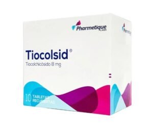 Tiocolsid 8 Mg 10 Tabletas
