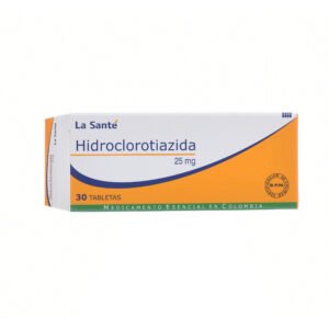 Hidroclorotiazida 25 Mg 30 Tbs Ls
