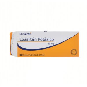 Losartan 50 Mg 30 Tabletas Ls