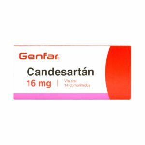 Candesartan 16 Mg 14 Tabletas Gf(P)15725
