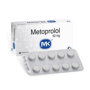 Metoprolol 50 Mg 30 Tabletas Mk