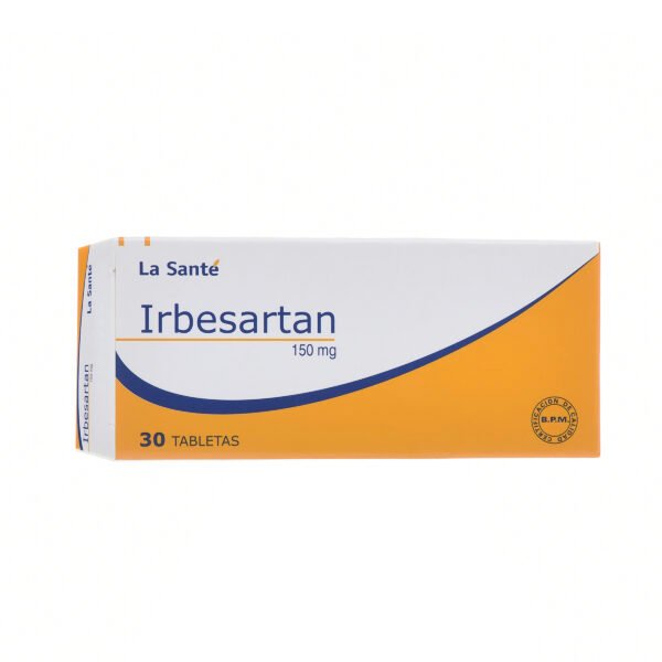 Irbesartan 150 Mg 30 Tabletas Ls(P)22365