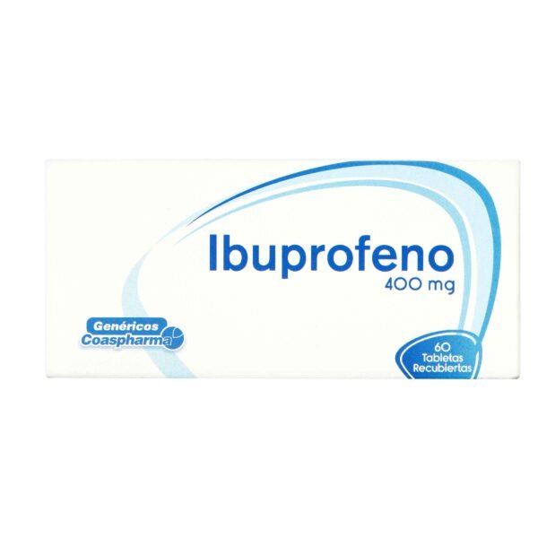 Ibuprofeno 400 Mg 60 Tabletas